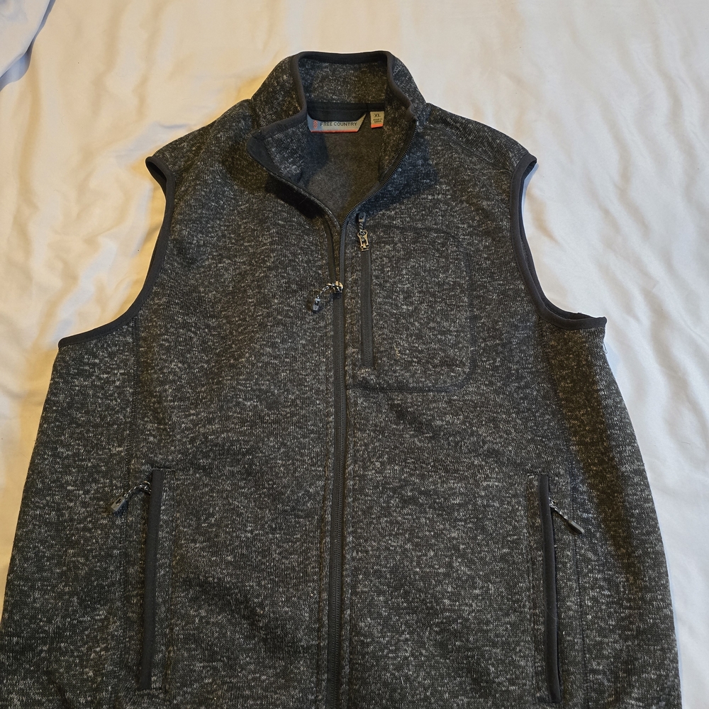 Free Country Dark Gray Men's Vest